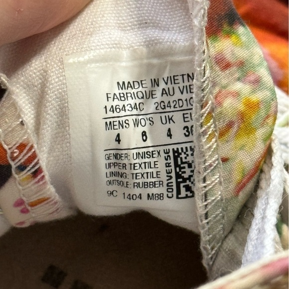 Converse Chuck Taylor All Star Hi Donuts Multicolor Sneaker Size 6 Women‎ - Picture 9 of 9